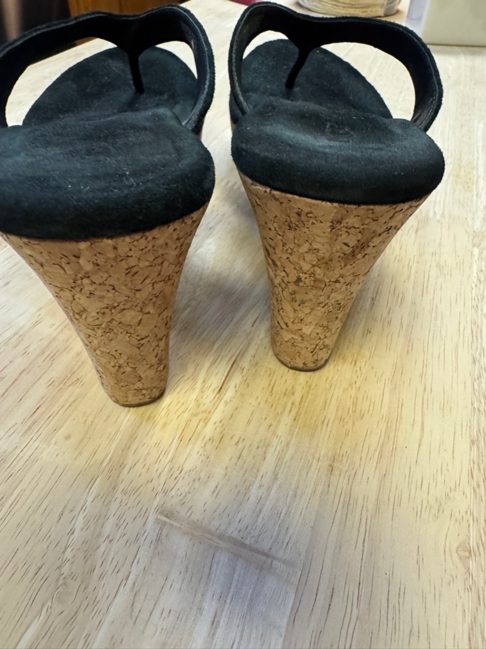 UGG Cork Wedge Sandals – Size 9 - Picture 3 of 7